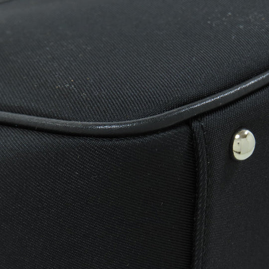 BURBERRY Tote Bag Nylon black Nova Check Women Used Authentic