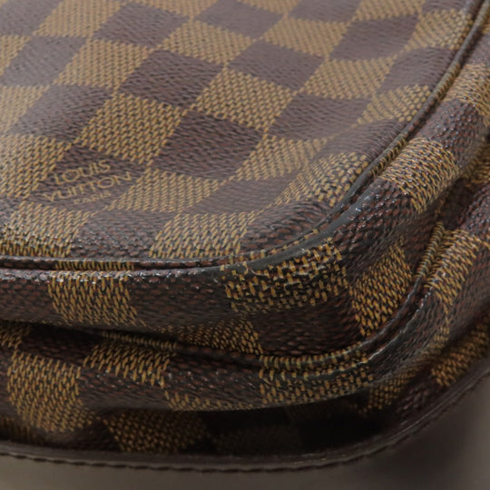 LOUIS VUITTON Shoulder Bag M45255 Damier canvas Brown Naviglio