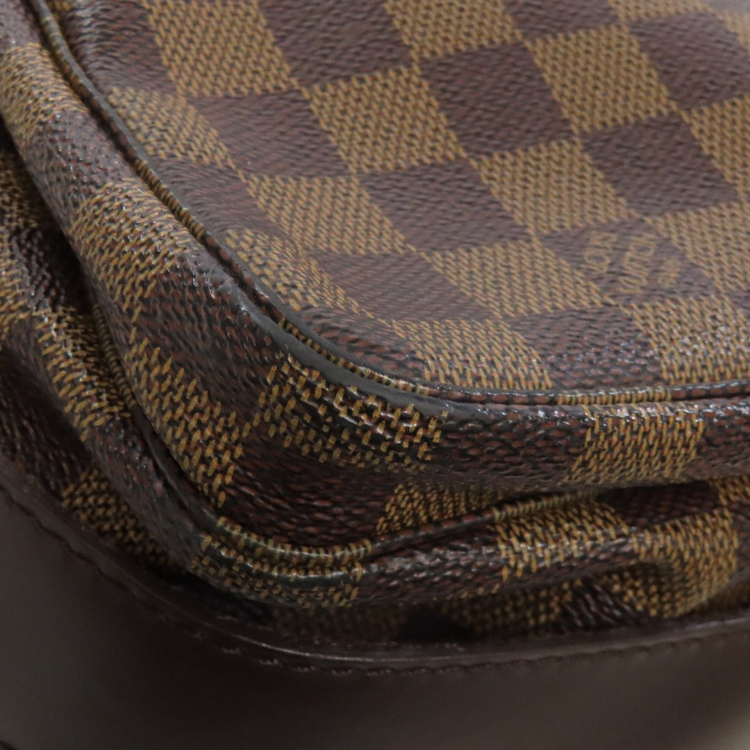 LOUIS VUITTON Shoulder Bag M45255 Damier canvas Brown Naviglio