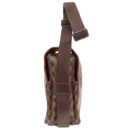 LOUIS VUITTON Shoulder Bag M45255 Damier canvas Brown Naviglio