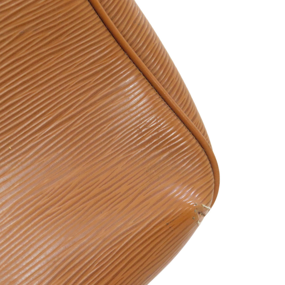 LOUIS VUITTON Handbag M59281 Epi Brown Turen PM Women Used Authentic