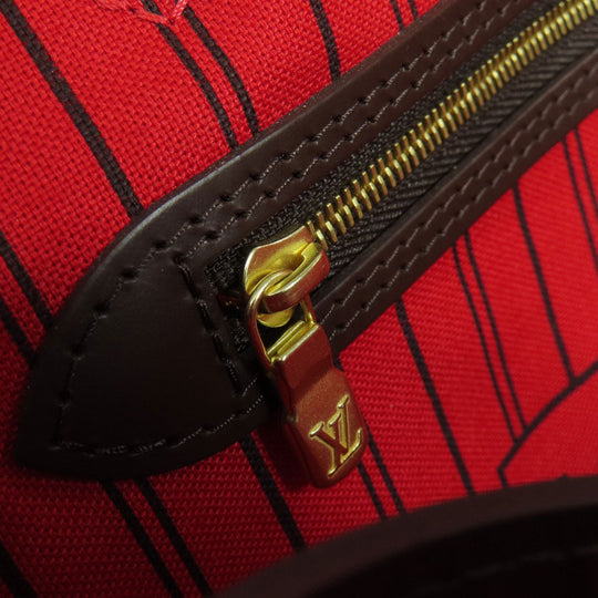 LOUIS VUITTON Tote Bag N41358 Damier canvas Brown Neverfull MM