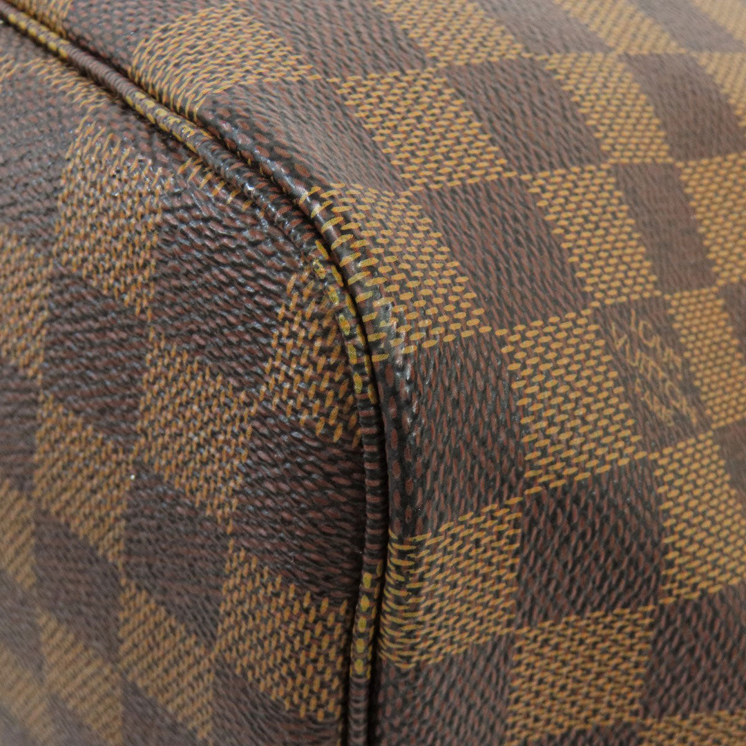 LOUIS VUITTON Tote Bag N41358 Damier canvas Brown Neverfull MM