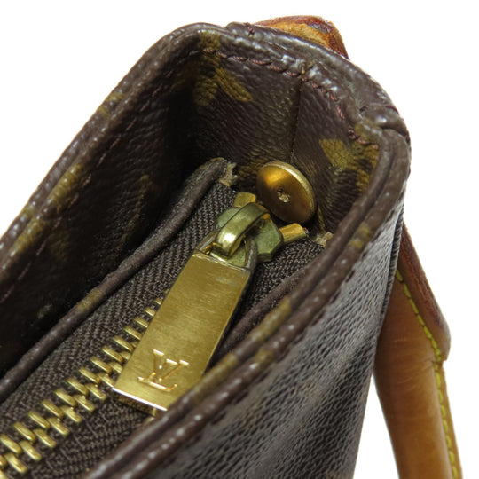 LOUIS VUITTON Tote Bag M51145 Monogram canvas Brown LoopingGM Women Used Authentic