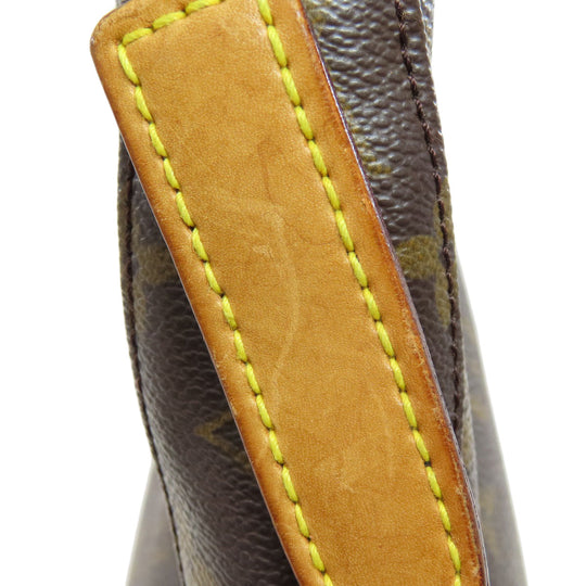 LOUIS VUITTON Tote Bag M51145 Monogram canvas Brown LoopingGM Women Used Authentic