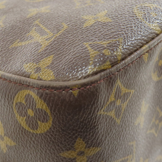 LOUIS VUITTON Tote Bag M51145 Monogram canvas Brown LoopingGM Women Used Authentic