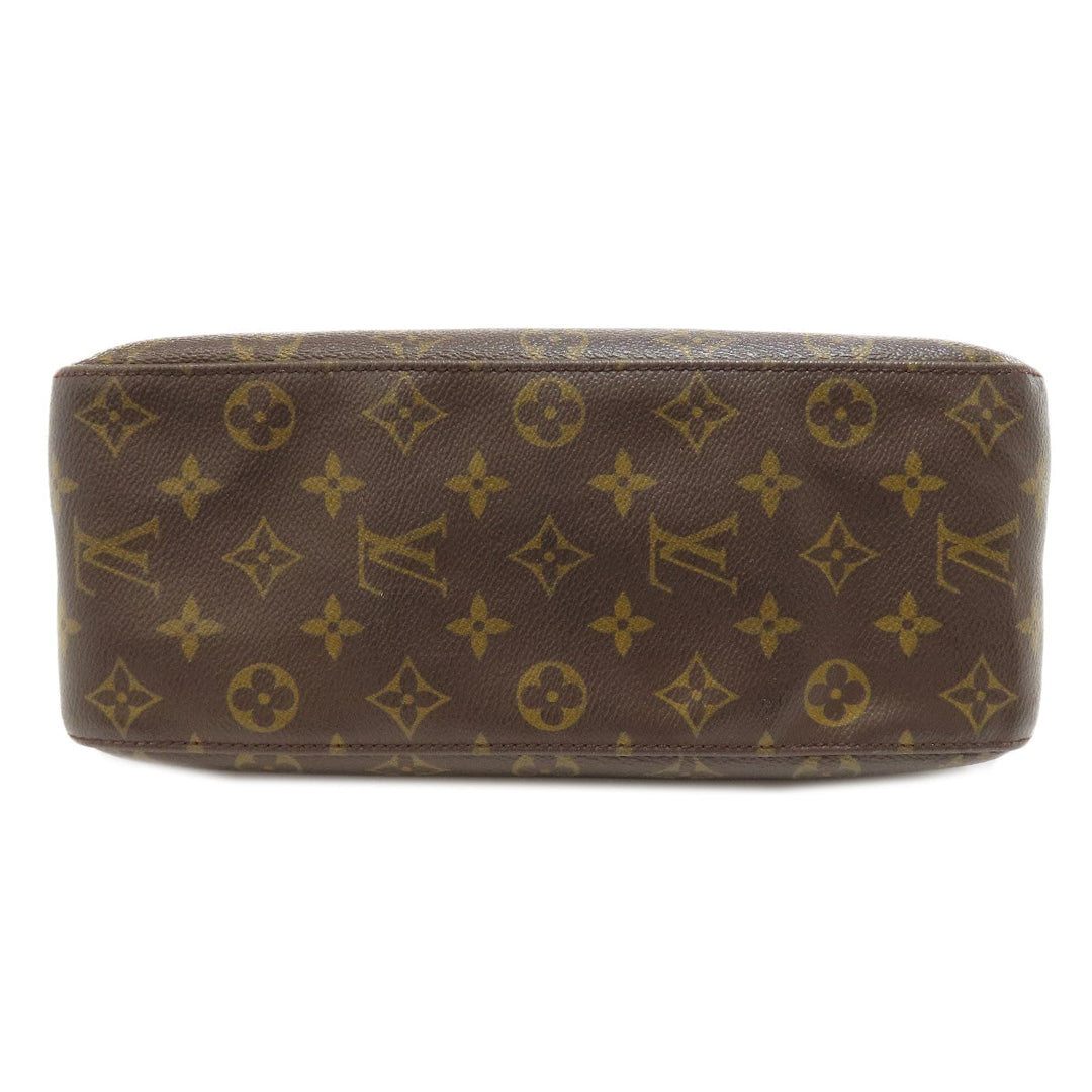 LOUIS VUITTON Tote Bag M51145 Monogram canvas Brown LoopingGM Women Used Authentic