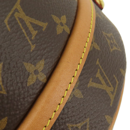 LOUIS VUITTON Shoulder Bag M43514 Monogram canvas Brown Petit Bowat Chapo