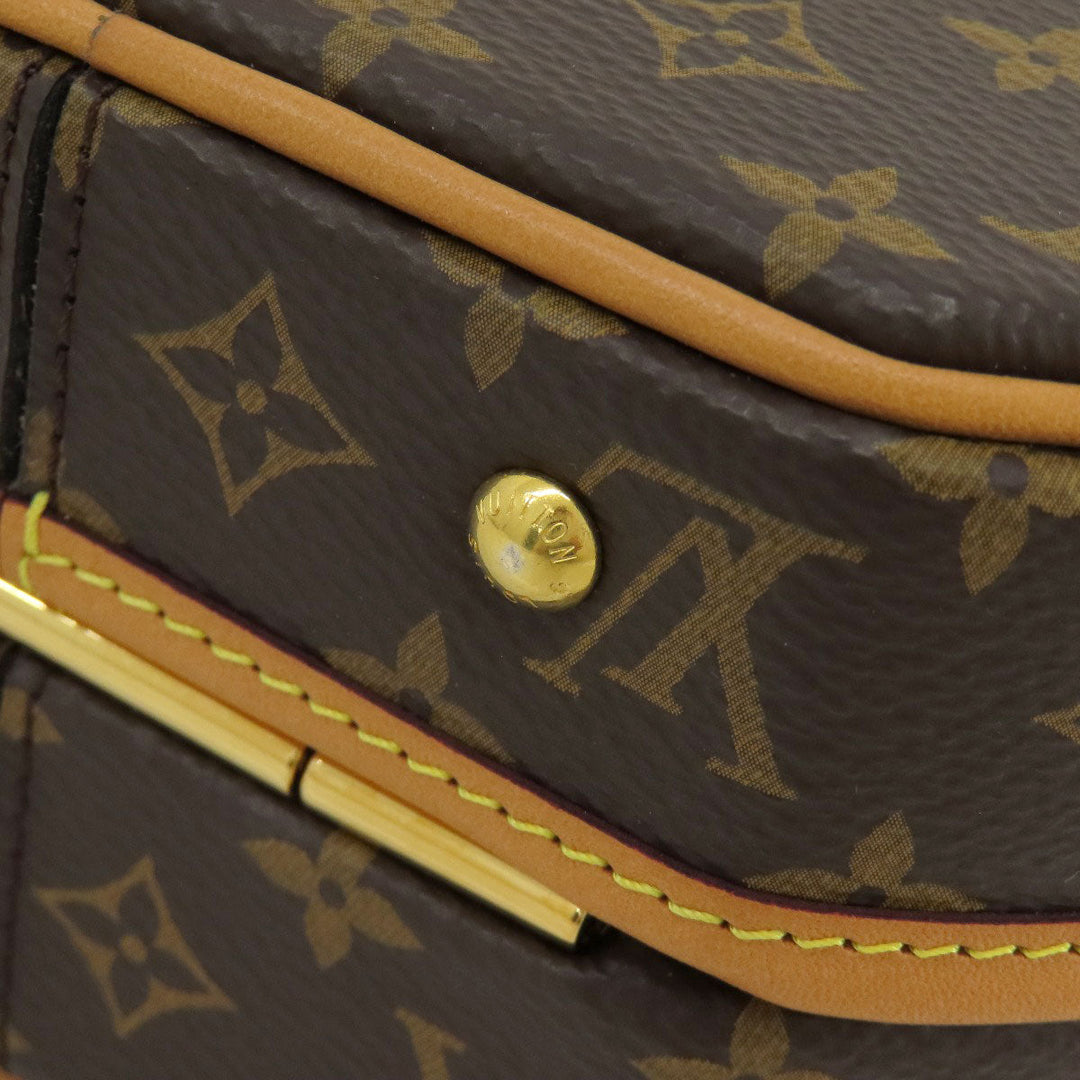 LOUIS VUITTON Shoulder Bag M43514 Monogram canvas Brown Petit Bowat Chapo