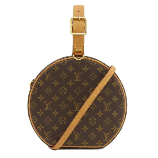 LOUIS VUITTON Shoulder Bag M43514 Monogram canvas Brown Petit Bowat Chapo