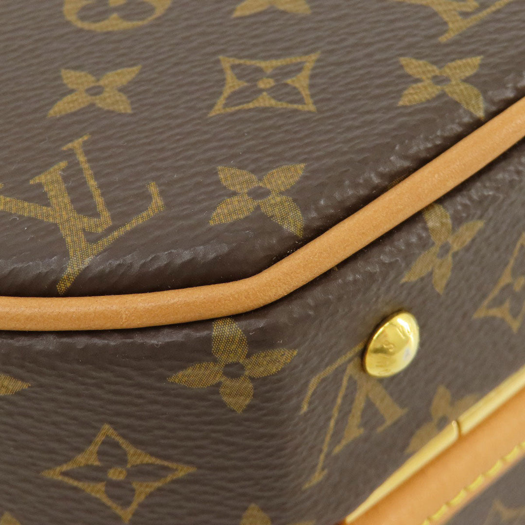 LOUIS VUITTON Shoulder Bag M43514 Monogram canvas Brown Petit Bowat Chapo