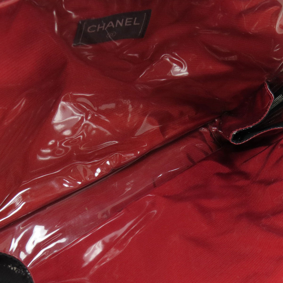 CHANEL Handbag Nylon black Travel line Women Used Authentic