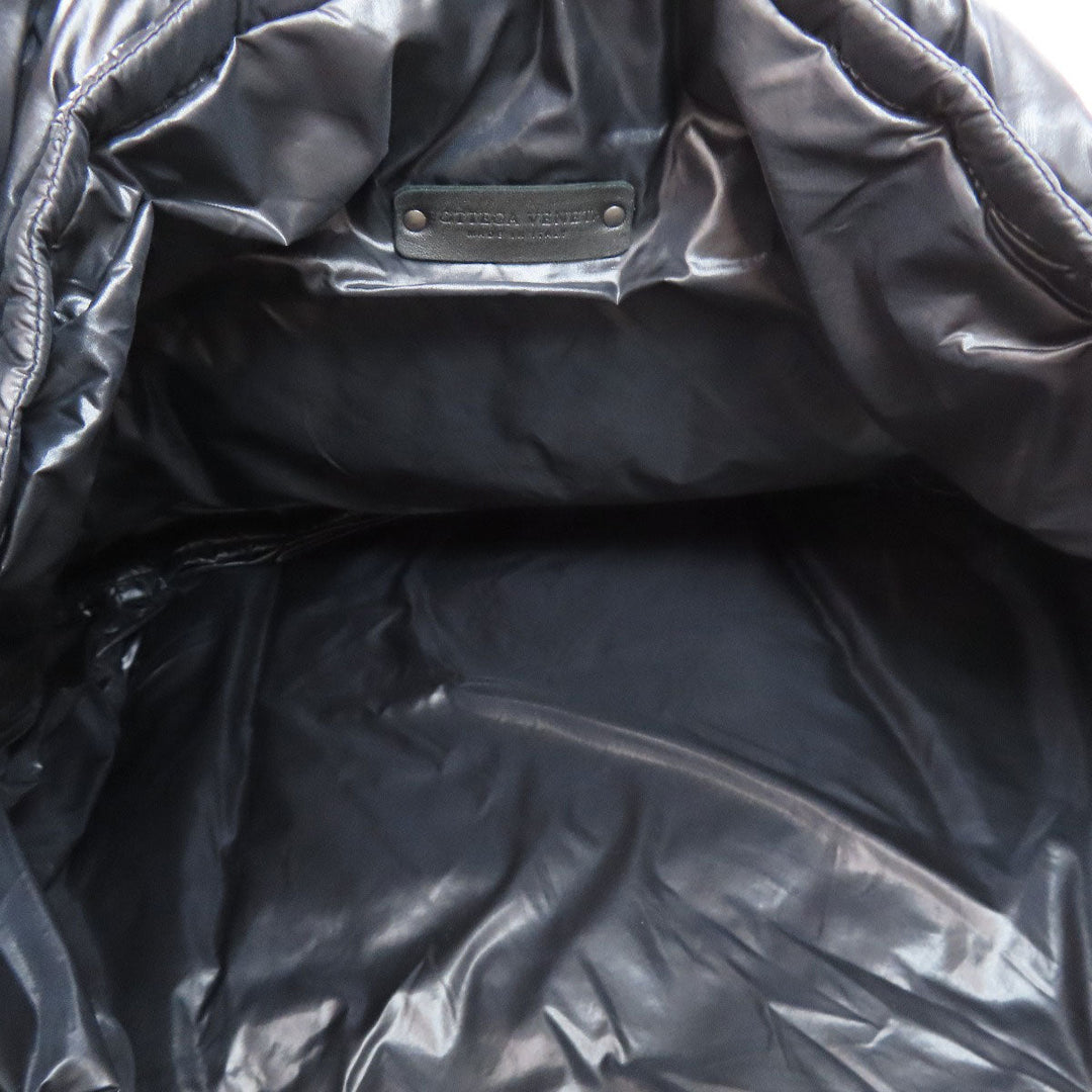 BOTTEGAVENETA Shoulder Bag Nylon black Simple design Women Used Authentic