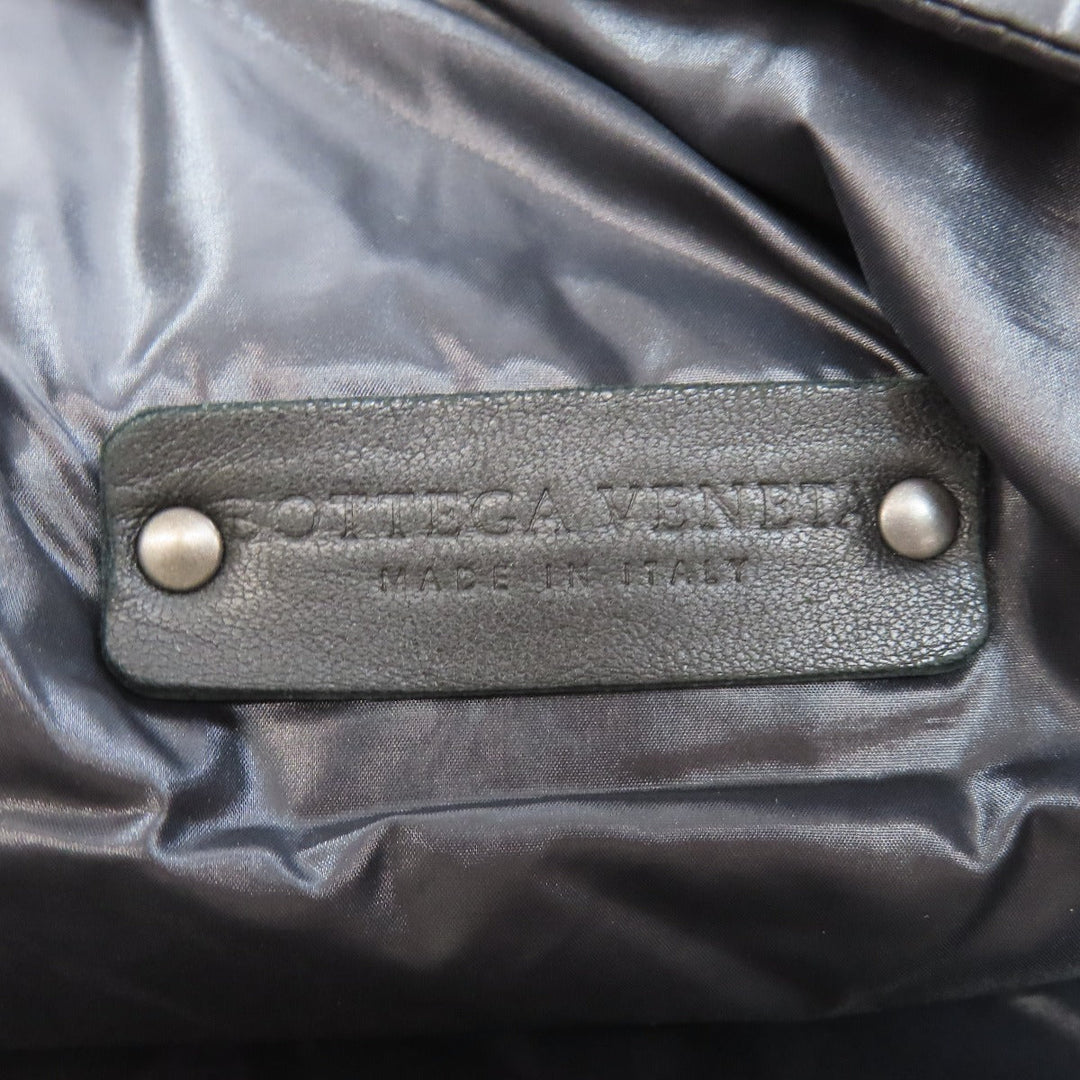 BOTTEGAVENETA Shoulder Bag Nylon black Simple design Women Used Authentic