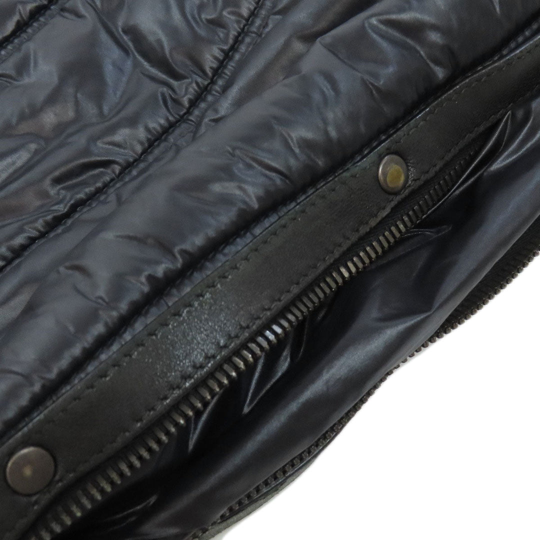 BOTTEGAVENETA Shoulder Bag Nylon black Simple design Women Used Authentic