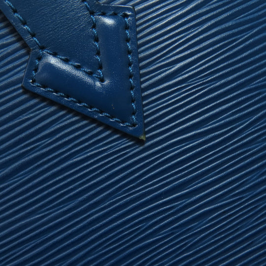 LOUIS VUITTON Tote Bag M52275 Epi blue Sun jack Women Used Authentic