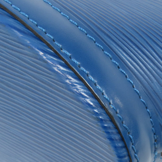 LOUIS VUITTON Tote Bag M52275 Epi blue Sun jack Women Used Authentic