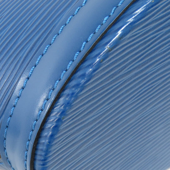 LOUIS VUITTON Tote Bag M52275 Epi blue Sun jack Women Used Authentic