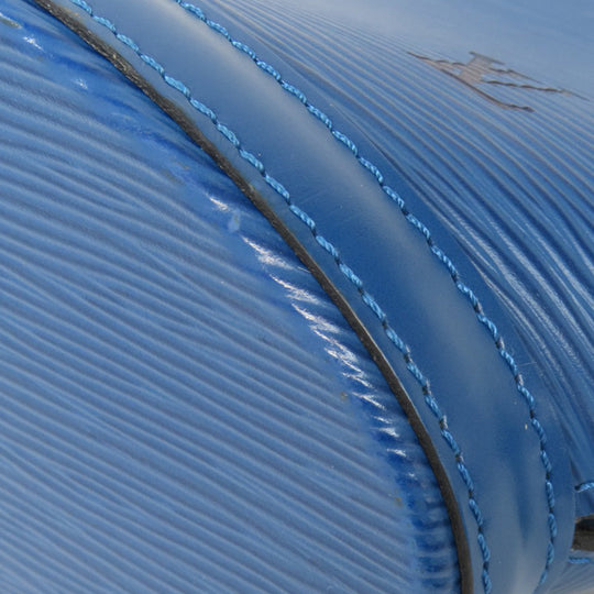 LOUIS VUITTON Tote Bag M52275 Epi blue Sun jack Women Used Authentic