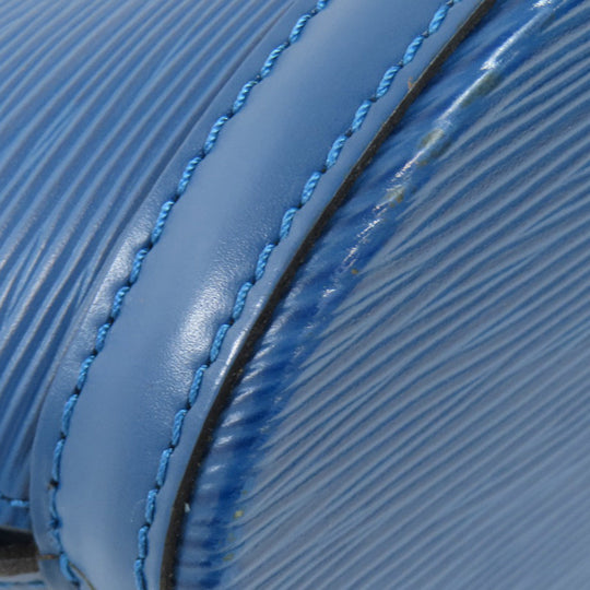 LOUIS VUITTON Tote Bag M52275 Epi blue Sun jack Women Used Authentic