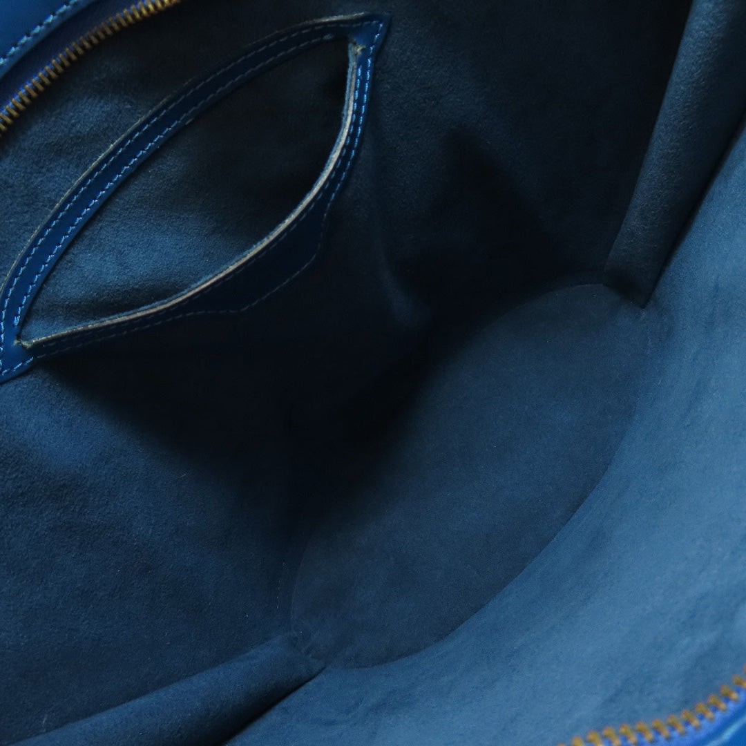 LOUIS VUITTON Tote Bag M52275 Epi blue Sun jack Women Used Authentic