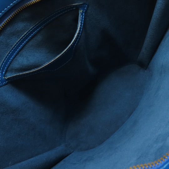 LOUIS VUITTON Tote Bag M52275 Epi blue Sun jack Women Used Authentic