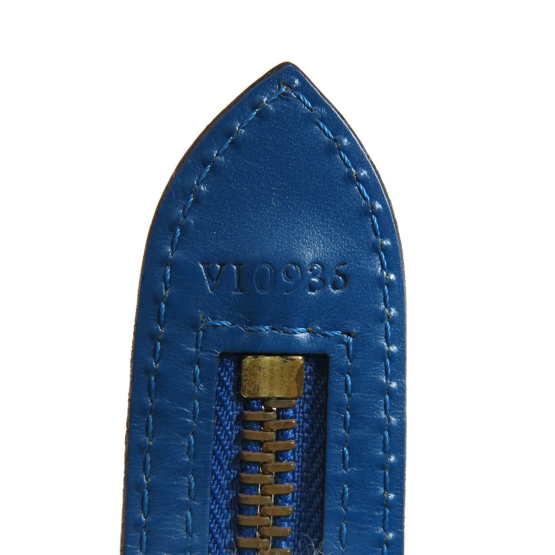 LOUIS VUITTON Tote Bag M52275 Epi blue Sun jack Women Used Authentic