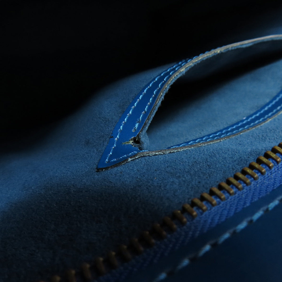 LOUIS VUITTON Tote Bag M52275 Epi blue Sun jack Women Used Authentic