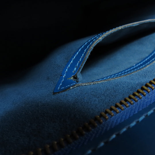 LOUIS VUITTON Tote Bag M52275 Epi blue Sun jack Women Used Authentic