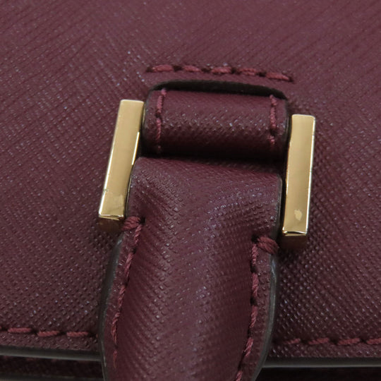 MICHAEL KORS Handbag PVC purple 2WAY Women Used Authentic