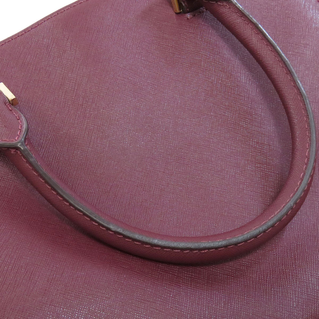 MICHAEL KORS Handbag PVC purple 2WAY Women Used Authentic