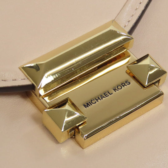 MICHAEL KORS Handbag leather pink 2WAY Women Used Authentic