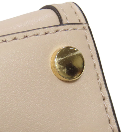 MICHAEL KORS Handbag leather pink 2WAY Women Used Authentic