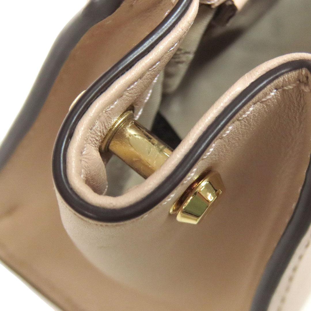 MICHAEL KORS Handbag leather pink 2WAY Women Used Authentic