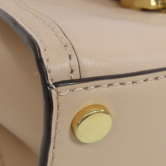 MICHAEL KORS Handbag leather pink 2WAY Women Used Authentic