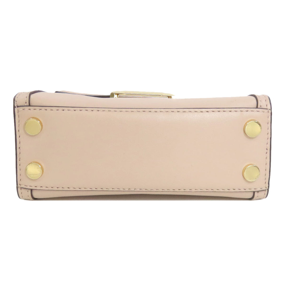 MICHAEL KORS Handbag leather pink 2WAY Women Used Authentic