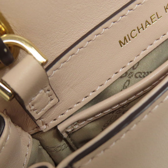 MICHAEL KORS Handbag leather pink 2WAY Women Used Authentic