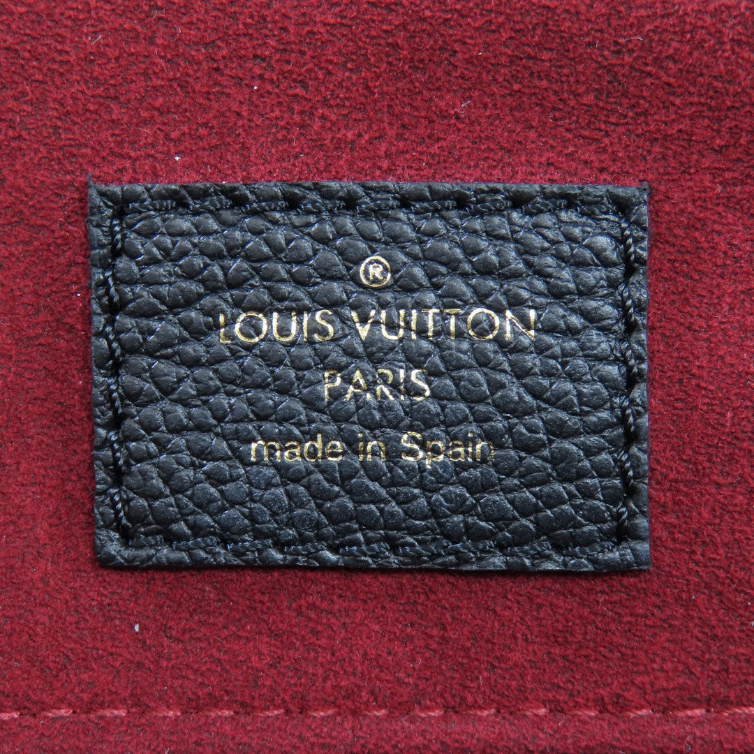 LOUIS VUITTON Handbag M45811 Ann Platt black Grand Palais MM Women Used Authentic