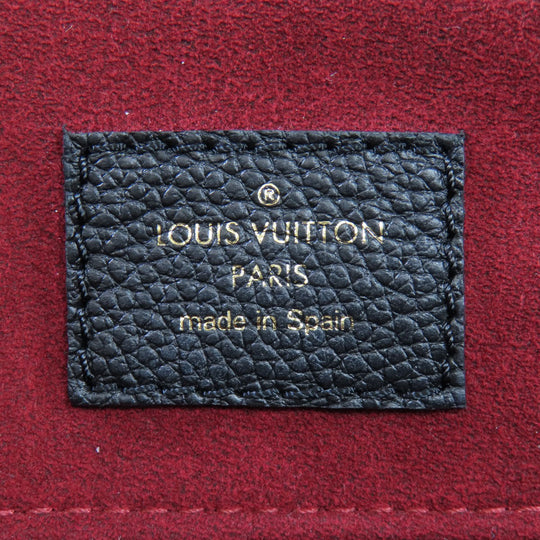 LOUIS VUITTON Handbag M45811 Ann Platt black Grand Palais MM Women Used Authentic