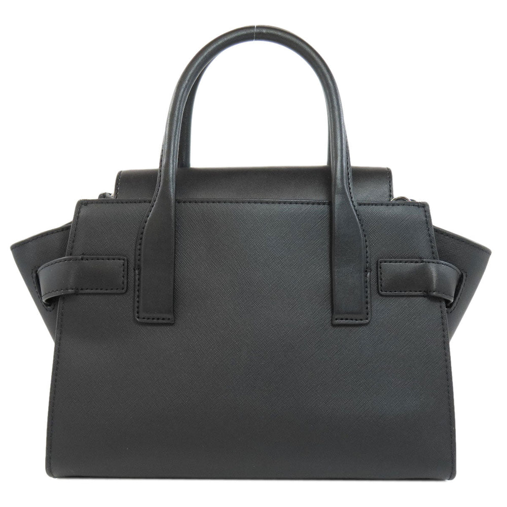 MICHAEL KORS Handbag PVC black Carmen 2WAY Women Used Authentic