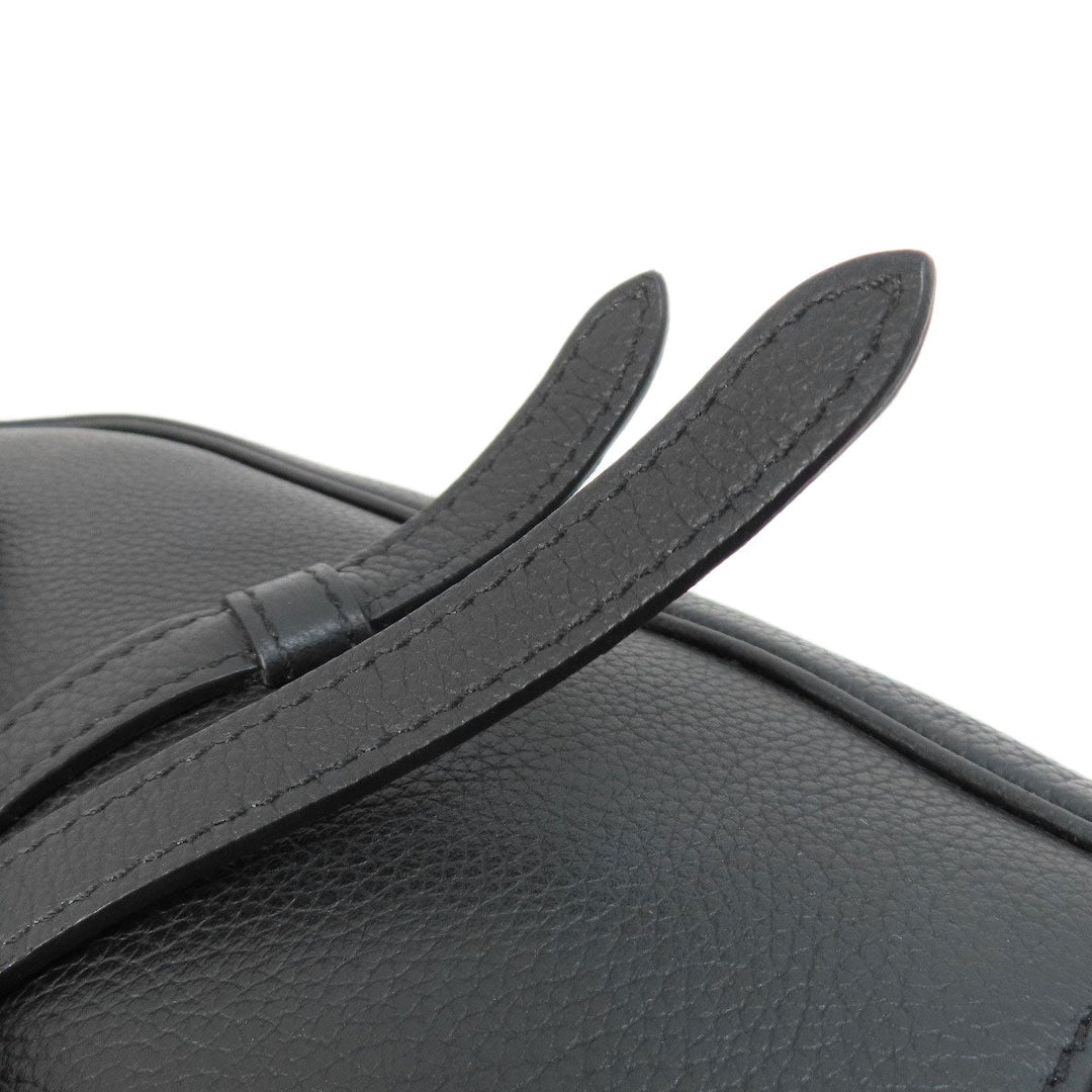 Christian Dior Sling bag Calfskin black saddle mens Used Authentic