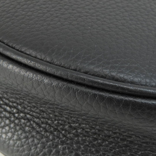 Christian Dior Sling bag Calfskin black saddle mens Used Authentic