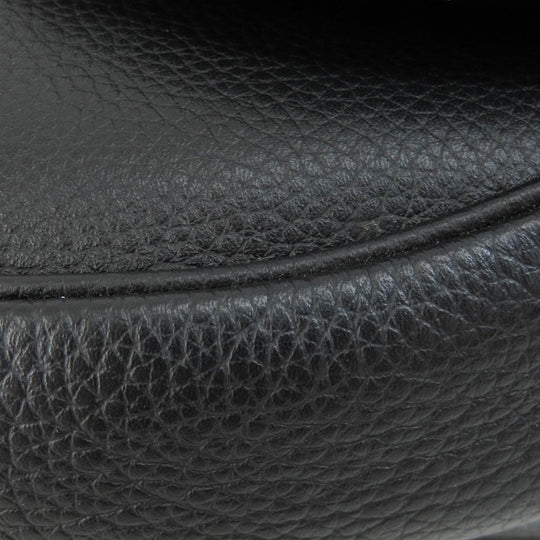 Christian Dior Sling bag Calfskin black saddle mens Used Authentic