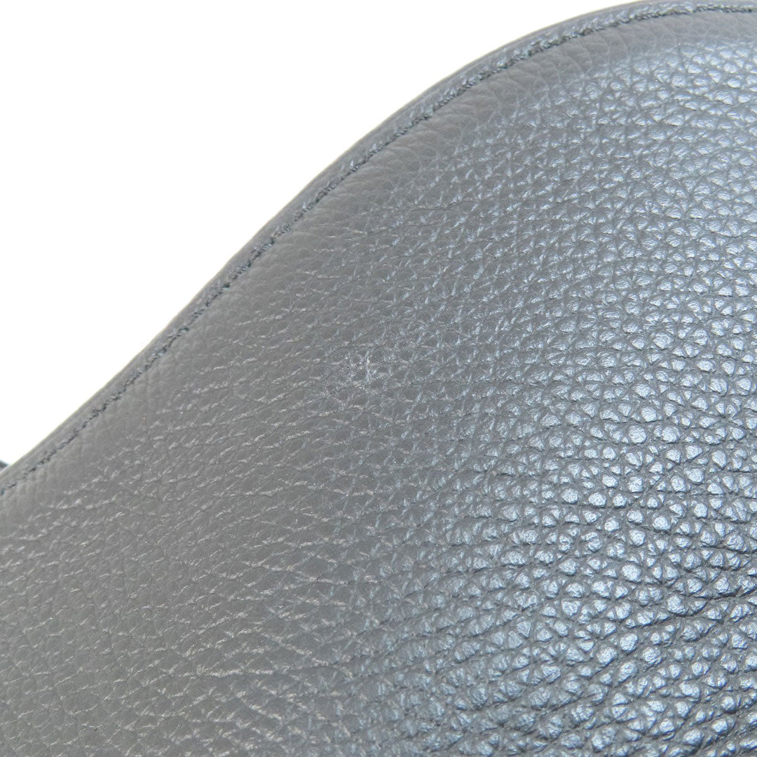 Christian Dior Sling bag Calfskin black saddle mens Used Authentic