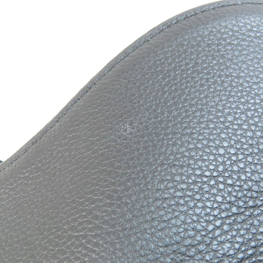 Christian Dior Sling bag Calfskin black saddle mens Used Authentic