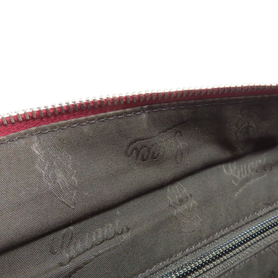 GUCCI Tote Bag 211138 PVC Red GG implementation Women Used Authentic