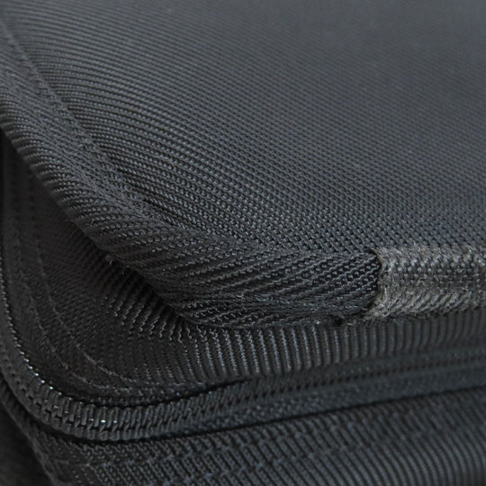 PORTER Tote Bag canvas black logo Women Used Authentic