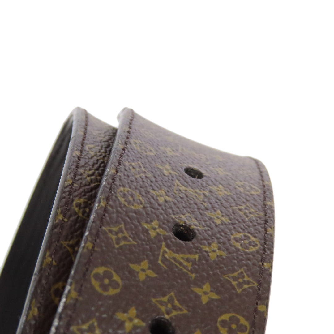 LOUIS VUITTON belt M9248 Monogram canvas Brown Essential V Women Used Authentic