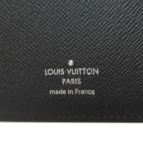 LOUIS VUITTON Long Wallet Purse N62665 Damier canvas gray Portefeuille Blaza mens Used Authentic