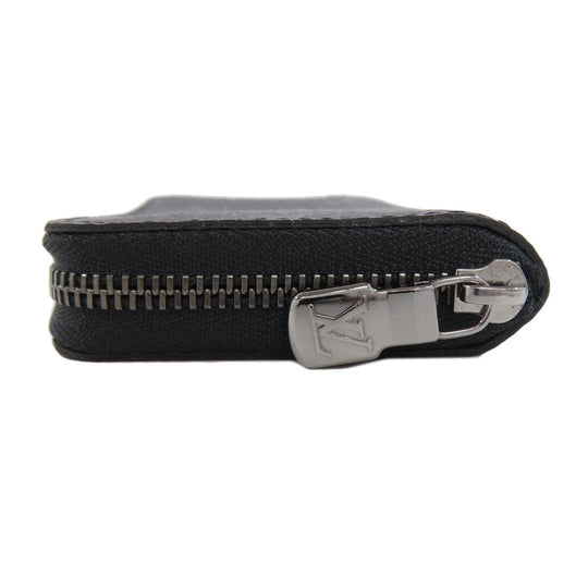 LOUIS VUITTON Coin case M81662 Monogram Eclipse black Vertical mens(Unisex) Used Authentic